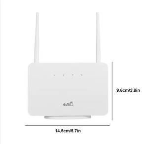 Routers WiFi Inalámbricos 4G LTE Mini CPE 106 con Puertos LAN, Red de 300 Mbps, Router Módem de Bolsillo 4G LTE 2.4G WiFi con Tarjeta SIM - Product Image 3