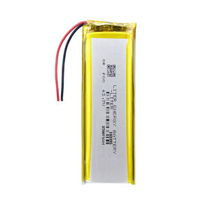 103395 <span class=keywords><strong>3.7v</strong></span> 3700 סוללת ליתיום פולימר ליתיום פולימר - Product Image 1