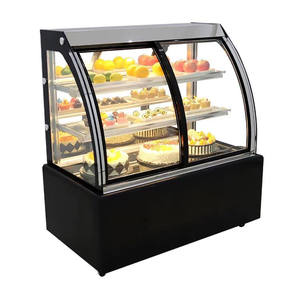 Commercial counter refrigerated bakery cake display cases / Cake Pastry cooler display cabinet