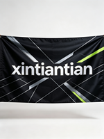 Drapeaux personnalisés en gros avec impression numérique, 100% polyester, pour événements sportifs et festivals en plein air