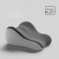 Oreiller en mousse à mémoire de forme pour couples, soutien lombaire en forme de coin, soutien du cou, orthopédique, ergonomique, doux, confortable, réglable, lavable