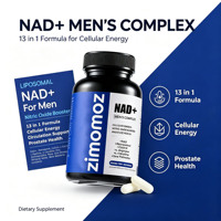 Capsules végétaliennes NAD+ OEM/ODM (pour hommes) : Boostez l'énergie cellulaire, la vitalité et la longévité grâce à l'action antioxydante et au soutien immunitaire
