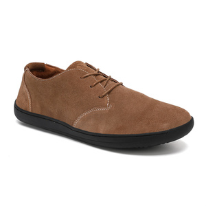 Chaussures habillées pour hommes en cuir véritable résistant à l'usure, décontractées, antidérapantes, à ressort, larges, pieds nus, formelles, pour <span class=keywords><strong>mariage</strong></span>, Oxford - Product Image 2