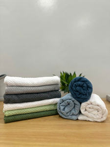 Serviettes de luxe 100 % coton doux fabriquées au Vietnam, parfaites pour les hôtels, les cuisines et les marques de vente au détail. - Product Image 6