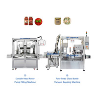 Machine de remplissage de jus de vente chaude remplisseur de bouteille de sauce machine de remplissage semi-automatique beurre d'arachide
