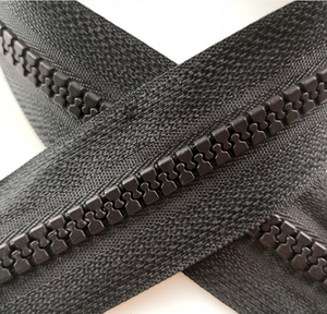 10 piezas 5 #   Cremallera de Resina de 40cm 50cm 60cm 80cm, Cremallera de un Solo Extremo Abierto para Abrigos, Chaquetas, Accesorios de Costura DIY, Cremallera Larga para Ropa - Product Image 5