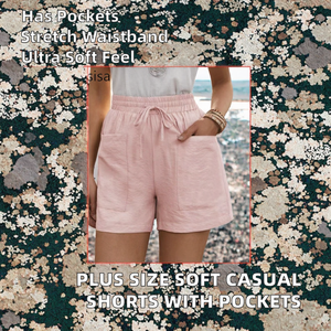 Nouveauté 2022 : Short de plage ample et respirant pour femme coréenne, taille élastique, poches, motif original, écologique, doux, grande taille, été - Product Image 2