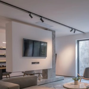 Lampe <span class=keywords><strong>sur</strong></span> <span class=keywords><strong>rail</strong></span> LED COB 12W en aluminium, moderne, de haute qualité, à intensité variable, pour hôtels, magasins de vêtements et éclairage ponctuel - Product Image 4
