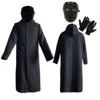 Nouvelle tenue de sport populaire inspirée des films et jeux, costume de cosplay, combinaison de carnaval, ensemble de salopette de travail imprimé pour la scène