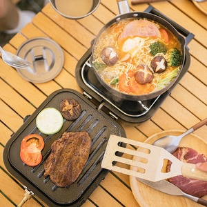 Naturehike-estufa de Camping portátil de dos quemadores, multicombustible, para Picnic al aire libre, parrilla de barbacoa, estufa de <span class=keywords><strong>Gas</strong></span> plegable, <span class=keywords><strong>cocina</strong></span> de alta potencia - Product Image 3