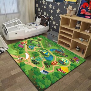 Alfombras Para Ninos infantil tapis De Jeux Gamerพรมเด็กนุ่มพักผ่อนเล่นปริศนาการศิลปะปูพื้นSensory Matsสําหรับห้องเด็ก - Product Image 6