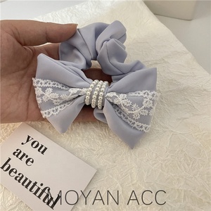 Japan En Zuid-korea Zoete Sen Afdeling Temperament Satijn Grote Lint Lint Lint Haar Cirkel Vrouwelijke Super Fee Tie Haar - Product Image 2