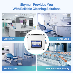 Skymen tiếng ồn thấp siêu âm sạch hơn mạch PCB chính xác làm sạch kỹ thuật số siêu âm sạch hơn cho động cơ Carbon Vinyl kỷ lục - Product Image 3