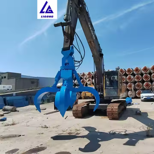 Sinaasappelschil Grijper 10-12ton Graafmachine-Ligong China Leverancier - Product Image 2