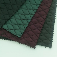 Tissu en daim polaire de style nouveau 2026, 98% polyester, 2% élasthanne, écologique, softshell de poids moyen