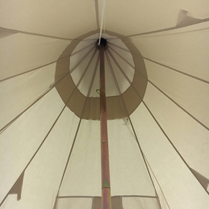 Lightweight <span class=keywords><strong>tipi</strong></span> tent canvas glamping indian teepee tents for sale - Product Image 6
