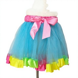 Tutus de <span class=keywords><strong>Ballet</strong></span> Elásticos para Niñas Octavia, Falda de Tul Princesa Colorida y Elegante, Ropa de Baile para Niñas Pequeñas, para Entrenamiento y Actuaciones - Product Image 5