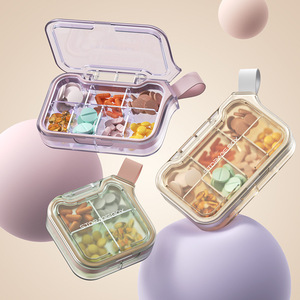Hàng Ngày Du Lịch Di Động Không Thấm Nước Thuốc Lưu Trữ Hộp Thuốc Dispenser Chủ <span class=keywords><strong>Container</strong></span> Cho Các Thuốc Vitamin Kết Thúc Dầu - Product Image 1