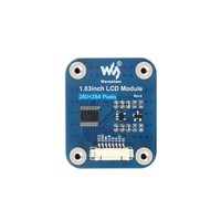 Modul Layar LCD Sentuh 1,83 inci, Layar LCD Mikro Resolusi 240*284 IPS, Komunikasi SPI dan I2C, Modul Layar LCD 262K