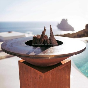 Modèles de barbecue en acier corten portable pliable barbecue grill <span class=keywords><strong>table</strong></span> de barbecue avec foyer - Product Image 5