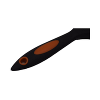 Bois réglé de pinceau de peinture en caoutchouc personnalisable d'OEM/brosse synthétique en plastique de filament classe 1 "" 1.5 "" 2 "" 2.5 "" 3 "" 4 "" noir TPR