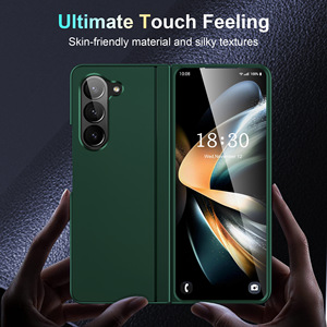 Étui de téléphone portable en cuir pour Samsung Z <span class=keywords><strong>Fold</strong></span> 7 8, sensation de peau, style professionnel, avec rabat - Product Image 6