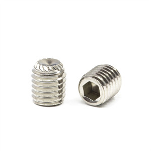 Vis en titane en acier inoxydable M2 M4 M6 M14 1/4-20 3/8-16 1/4 Vis de réglage hexagonales à six pans creux Unc - Product Image 1