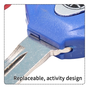 MK0017 Nouvelle clé de moto à luminescence, lame non taillée pour R25 R3 Xmax <span class=keywords><strong>X</strong></span>-<span class=keywords><strong>MAX</strong></span> <span class=keywords><strong>X</strong></span> <span class=keywords><strong>MAX</strong></span> <span class=keywords><strong>125</strong></span> 200 250 MT01 SR400 FZ6R FZ6N - Product Image 2