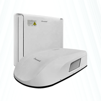 Climatiseur de toit pour voiture, camping-car, camion, utilisation extérieure, refroidissement et chauffage, 220-240V, fréquence fixe, 8000Btu, 12000Btu, climatiseur pour camping-car