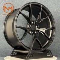 Jantes de voiture pour passagers Maxtera Forged Custom Signature SV104 Style pour Tesla Mustang Corvette Porsche Audi BMW AMG GT en alliage