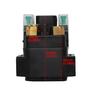 Solenoide de Arranque Original de Fábrica para Motocicleta, Relé de Arranque de Metal, Plástico y Aluminio para SUZUKI RAIDER-150 - Product Image 6