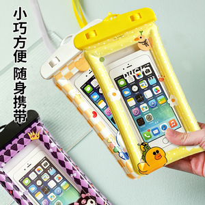 Funda Impermeable para Teléfono con Diseño de Dibujos Animados, Compatible con Pantalla Táctil, para Natación y Actividades al Aire Libre, con Asa Suave, Material de PVC - Product Image 2