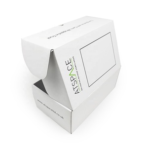 Tấm bìa giấy bao bì hộp trắng mỹ phẩm chăm sóc da bao bì hộp bưu phẩm vận chuyển Hộp quà tặng giấy để gửi thư - Product Image 5