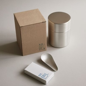 Tamis à thé vert matcha avec pelle <span class=keywords><strong>en</strong></span> bambou, boîte <span class=keywords><strong>de</strong></span> rangement <span class=keywords><strong>en</strong></span> <span class=keywords><strong>acier</strong></span> inoxydable pour poudre <span class=keywords><strong>de</strong></span> matcha avec couvercle intérieur, boîte à thé - Product Image 2