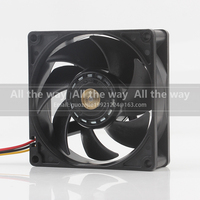 Ventilateur de refroidissement d'origine Sanyo 5V 24V 48V DC 12V 0.22A AC EC 8025 80X80X25MM 8CM pour convertisseur de fréquence, boîtier de serveur, quatre fils XF-73470