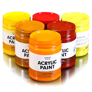 Rubens Factory, produit phare, pigment <span class=keywords><strong>acrylique</strong></span> de haute qualité, 48 couleurs, vente en <span class=keywords><strong>gros</strong></span>, <span class=keywords><strong>tube</strong></span> unique de 100 ml - Product Image 1