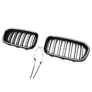 <span class=keywords><strong>Grille</strong></span> de calandre double ligne pour <span class=keywords><strong>BMW</strong></span> Série <span class=keywords><strong>1</strong></span> F20 F21 2015 2016 2017 2018 2019 Noir Brillant - Product Image 5