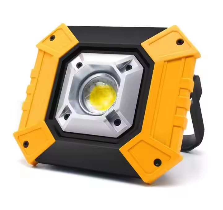 Portable Led Work Light Rechargeable Mechanic Flood Lights Car Repairing Working Lamp Flashlights Searchlight Hiking Camping