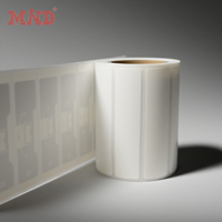 Dogbone Rfid Sticker Maraton Sports Timing Tag 9424 Uhf Rfid Tag Wet Inlay White Printable Labels