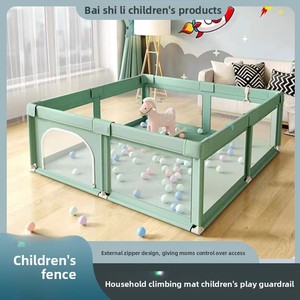 Parque de juegos para bebés, tapete anti-caída para gatear, de tela, educativo, para interiores, sala de estar, transfronterizo, varios tamaños - Product Image 2