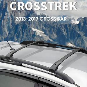 Barras Transversales para Techo de Auto JOESHIER, Aleación de Aluminio, Capacidad de Carga 100 kg + Portaequipajes, Rieles de Fácil Instalación para Subaru Crosstrek 2013-2017 - Product Image 6