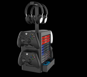 Support de rangement pour jeux vidéo, disque CD, boîte de rangement, deux casques et quatre manettes de jeu, nouvelle collection - Product Image 4