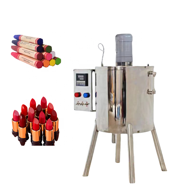 Lipstick Liquid Filling Machines Production Equipment Lipstick Making Machines Cosmetic Chocolate Hand Soap Heating and Mixing