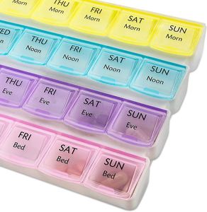 กล่องใส่ยาขนาดใหญ่ 28 ช่อง กล่องเก็บยา 7 วัน - Product Image 3