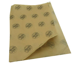 บรรจุภัณฑ์อาหาร บรรจุภัณฑ์ขนมปัง ห่อหุ้ม กระดาษคราฟท์สีน้ำตาล พิมพ์โลโก้ได้ตามต้องการ - Product Image 3