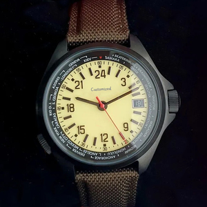 Reloj de Buceo de Lujo para Hombre de 42 mm, Esfera Luminosa Transparente de 24 Horas, Movimiento Automático Mecánico - Product Image 1