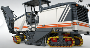 Fraiseuse à froid d'occasion W205 de 2 mètres pour travaux routiers municipaux, dotée d'une structure de qualité industrielle et de haute résistance - Product Image 4