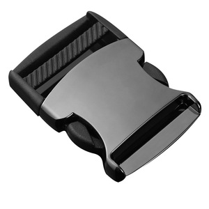 Hebilla de Liberación Lateral de Aleación Negra, Accesorio Duradero para Bolsas - Product Image 4