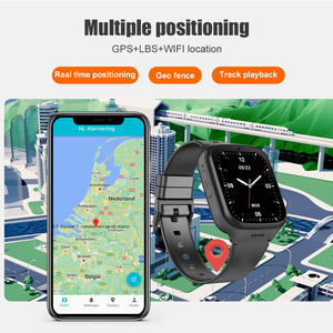 Reloj de Pulsera de Seguridad 4G con Localización en Tiempo Real para Personas <span class=keywords><strong>Mayores</strong></span>, Reloj con Monitor de Ritmo Cardíaco y Teléfono con Rastreador GPS para Padres <span class=keywords><strong>Mayores</strong></span> - Product Image 3