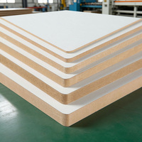 Tablero de MDF laminado de melamina de doble cara con revestimiento UV de alto brillo, 1830*3660mm, 12mm, 16mm, 18mm, precio bajo